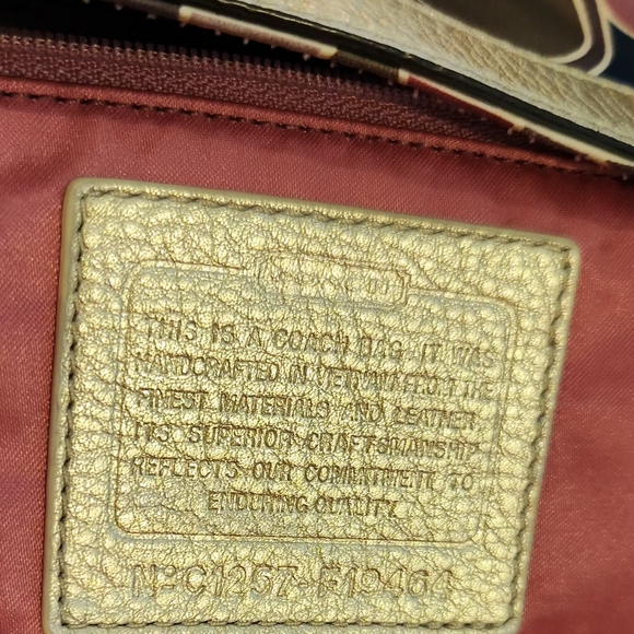 Coach Bag- Free matching Wallet! Check out those colors! - Picture 12 of 16